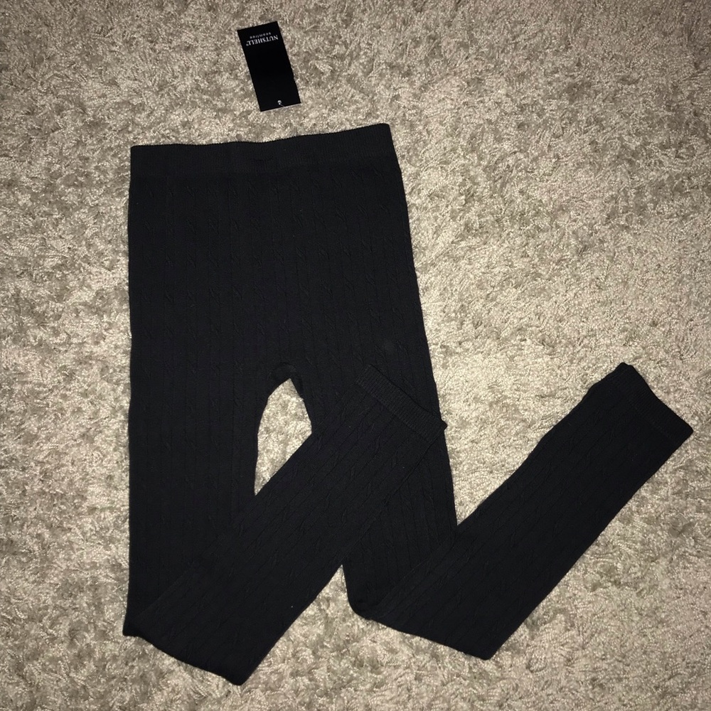 Cable Knit Leggings
